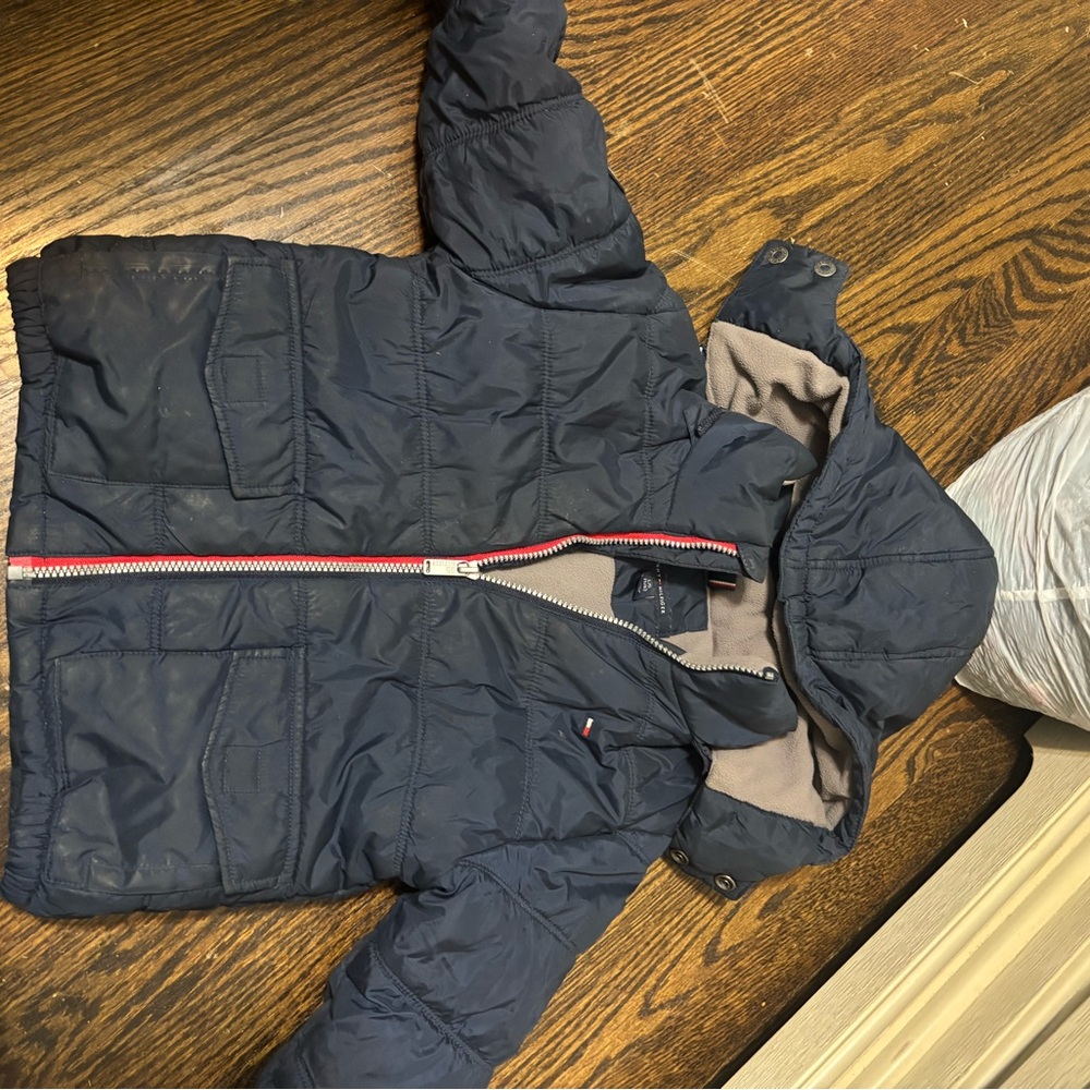Tommy Hilfiger Navy Blue Kids Jacket